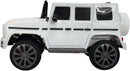 Bang Toys - Carrinho Elétrico Infantil Nitro SX 12V - Licenciado, com Luzes de LED, Sons, Entrada USB/MP3, Bluetooth, Portas que Abrem e Controle Remoto - Suporta até 30kg - Cor Branco