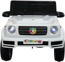 Bang Toys - Carrinho Elétrico Infantil Nitro SX 12V - Licenciado, com Luzes de LED, Sons, Entrada USB/MP3, Bluetooth, Portas que Abrem e Controle Remoto - Suporta até 30kg - Cor Branco