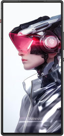 REDMAGIC 10 Air 120Hz Telefone para jogos, 5G Android Smartphone, 12GB RAM+256GB ROM, Snapdragon 8 Gen 3, 6.8" AMOLED Tela cheia, FHD+, 50MP Câmera, Dual-Sim, Celular desbloqueado Preto