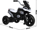 Triciclo Motoca Infantil de Passeio com Pedal 3 Rodas Brinquedo com Música